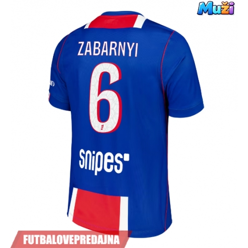 Lacne Muži Futbalové dres Paris Saint-Germain Ilya Zabarnyi #6 2026-27 Krátky Rukáv - Domáci